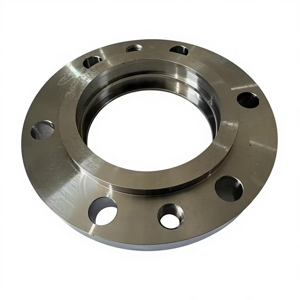 Head flange for main hydraulic cylinder