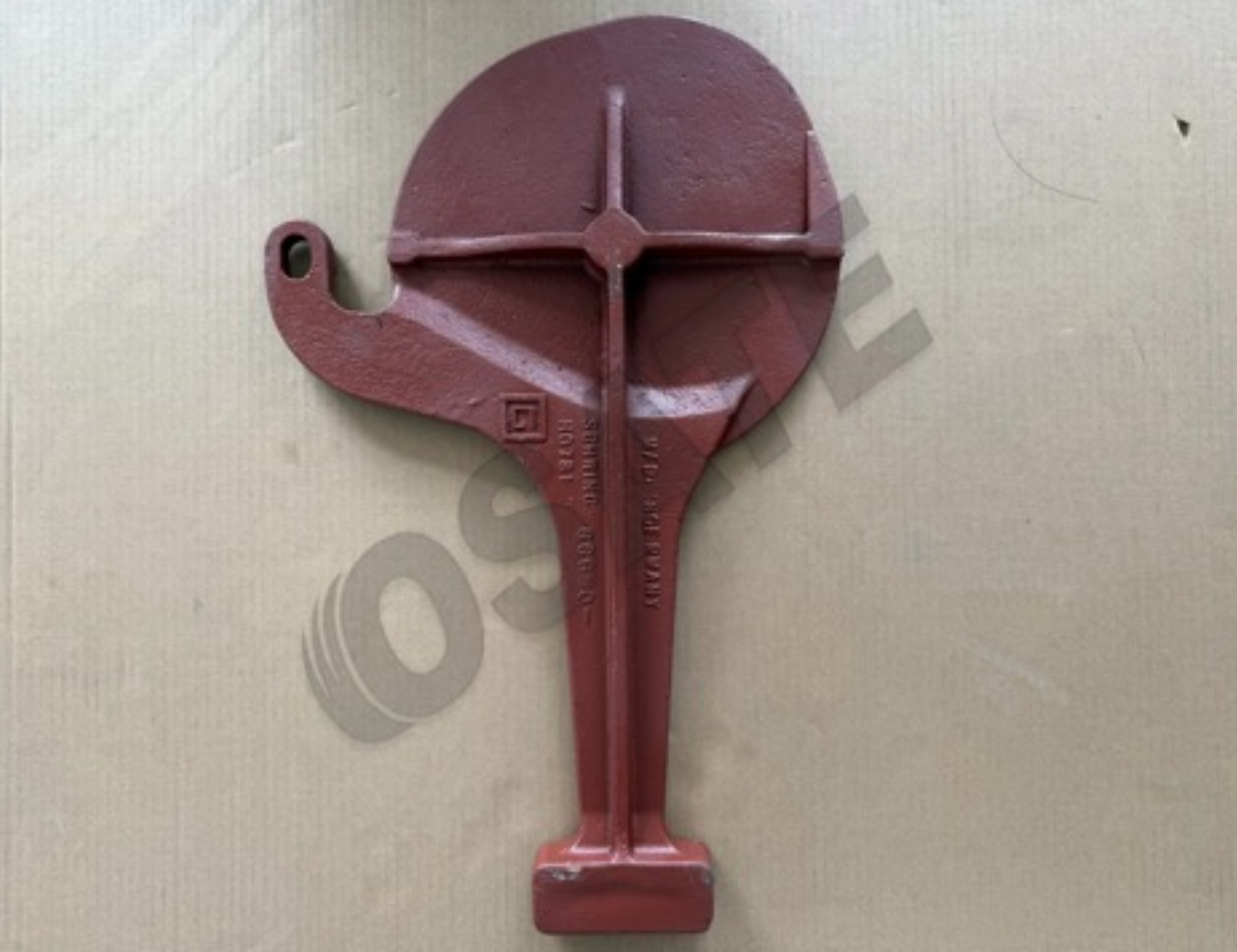  Construction Machinery Locking Cap Schwing Concrete Pump Hopper Discharge Gate Trap Door